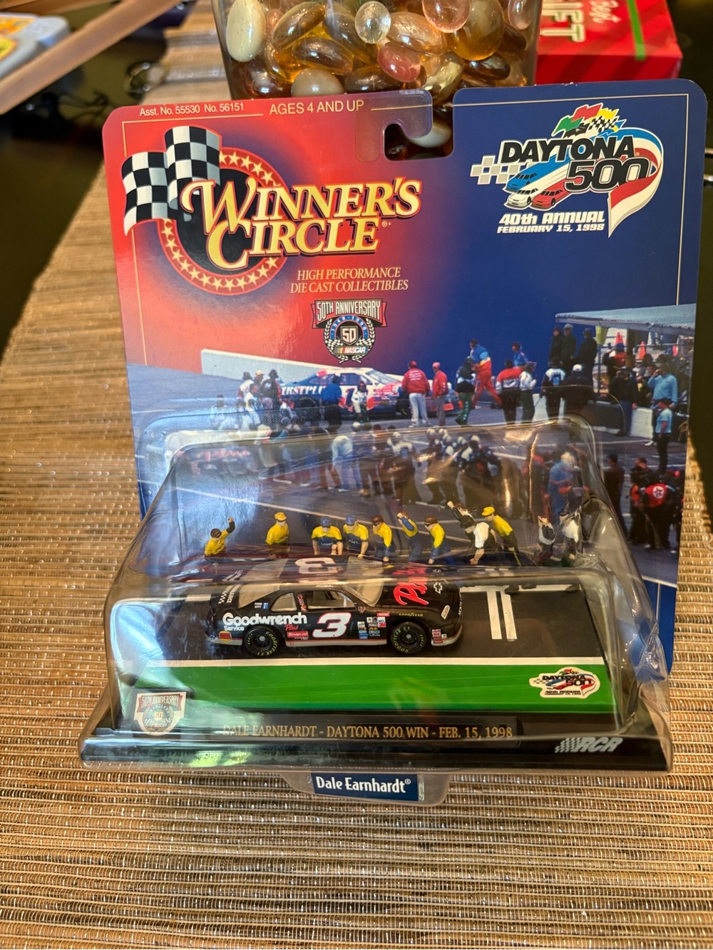 Winner's Circle "Pit Row Series" 1:64 scale diecast diorama.